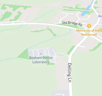 map for The Bosham Surgery