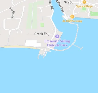 map for Clift's Catering @ Emsworth Sailing Club