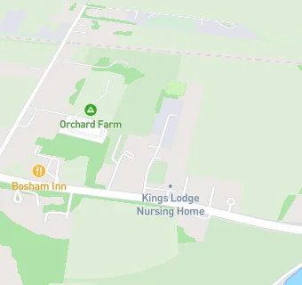 map for Kings Lodge Nursing Home