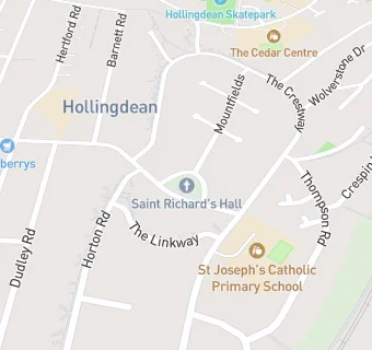 map for Hollingdean Foodbank