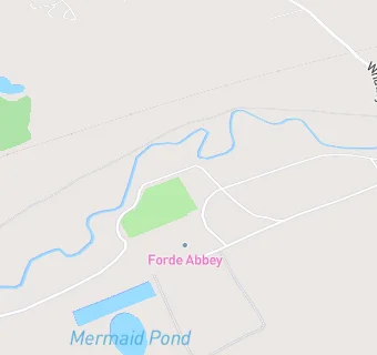 map for FORDE ABBEY FRUIT SHOP