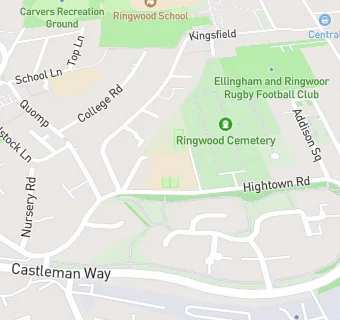 map for Ringwood Junior School