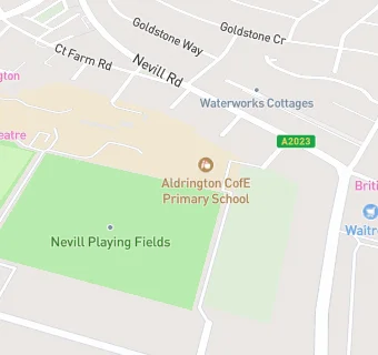 map for Brighton And Hove Cricket Club