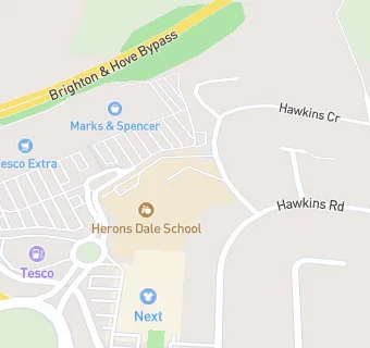 map for Holmbush Primary Academy