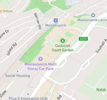 map for Student Union Shop - Cockcroft