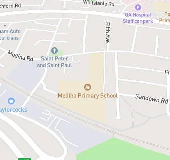 map for Medina Primary School