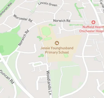 map for Chartwells At Jessie Younghusband Primary School