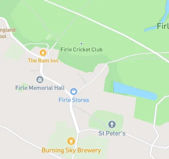 map for Firle Gardens