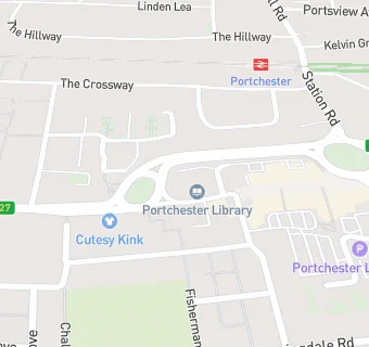 map for The Portchester Practice