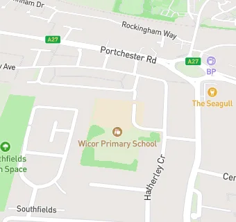 map for Wicor Primary School