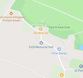 map for Firle Village Hall