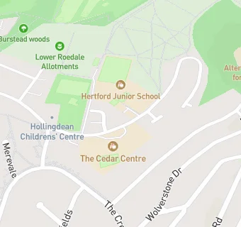 map for Castledean School