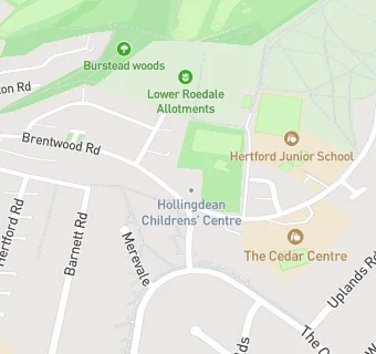 map for Hollingdean Community Cafe