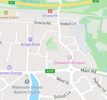 map for Emsworth Community Association