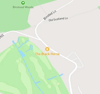 map for Black Horse Inn