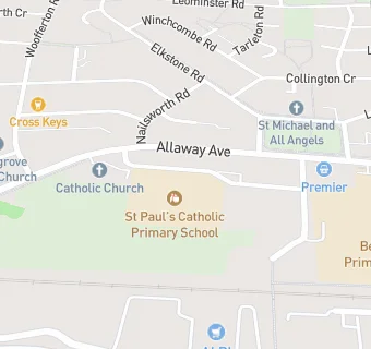 map for Caterlink At St Paul's Catholic Primary School And Nursery