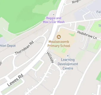 map for Moulsecoomb Primary School - School Breakfast Club