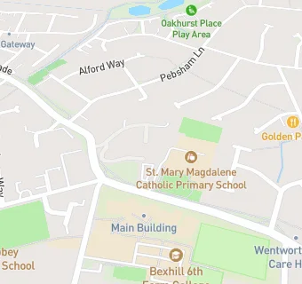 map for St Mary Magdalene Catholic Primary School