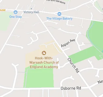 map for Hook-With-Warsash Church of England Academy