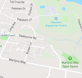 map for Pebsham Surgery