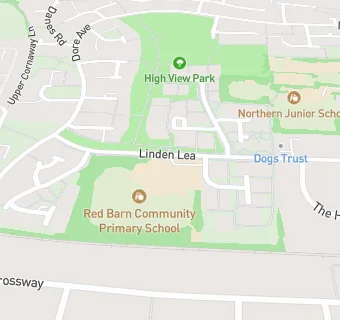 map for Red Barn Community Primary School