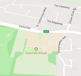 map for Cams Hill School