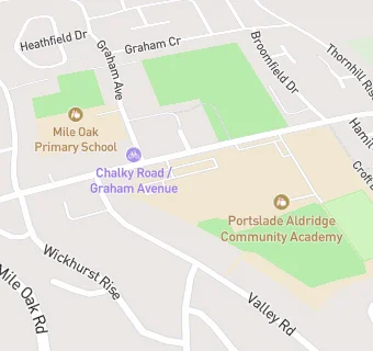 map for Portslade Sports Centre