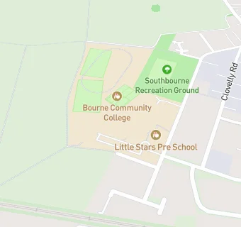 map for Bourne Community College