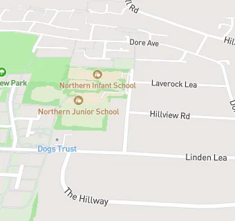 map for Northern Junior Community School