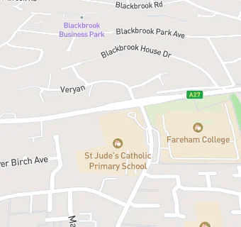 map for St Jude's Catholic Primary School