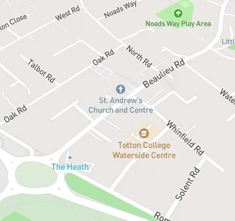 map for THE HEATH HOTEL