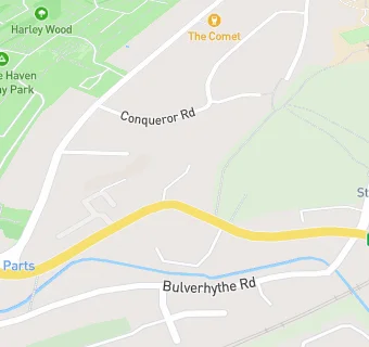 map for Carisbrooke Surgery