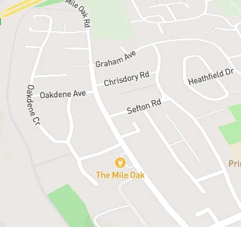 map for Mile Oak Fish And Chips