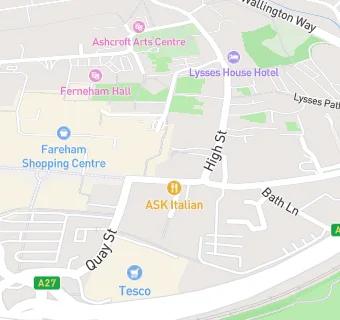 map for Mydentist, West Street, Fareham 