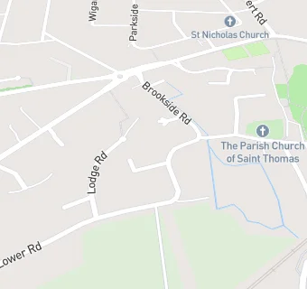 map for Elms Luncheon Club