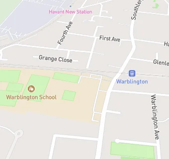 map for Warblington School