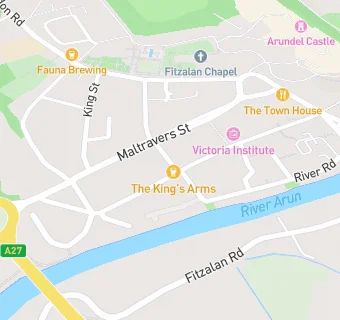 map for Kings Arms