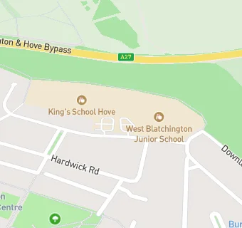 map for West Blatchington Primary and Nursery School