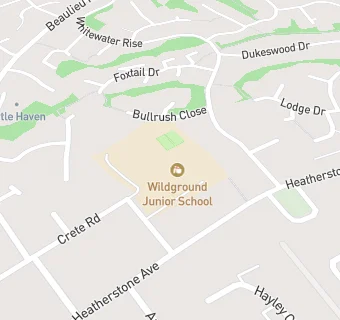 map for Wildground Junior School