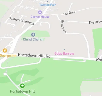 map for George Inn Portsdown Ltd