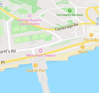 map for White Rock Hotel