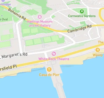 map for White Rock Theatre