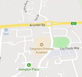 map for Tangmere Primary Academy