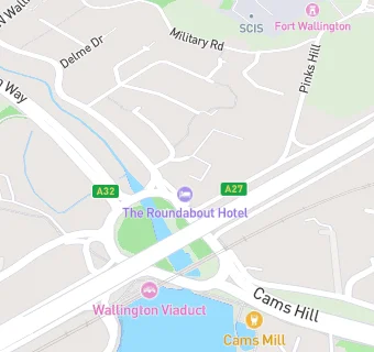 map for Roundabout Hotel