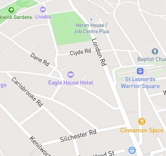 map for Eagle House Hotel