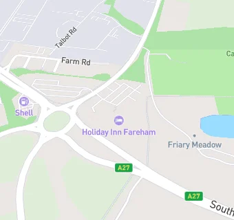 map for The Holiday Inn