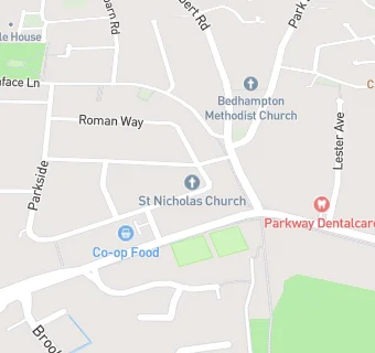 map for St Nicholas Church Centre