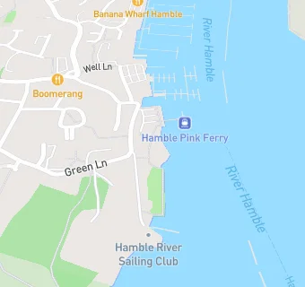 map for THE BEACH HUT