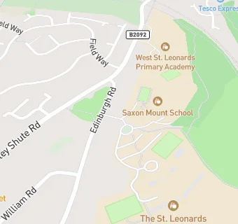 map for The St Leonards Academy