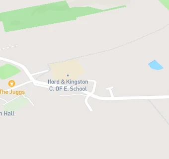 map for Iford And Kingston Church Of England Primary School